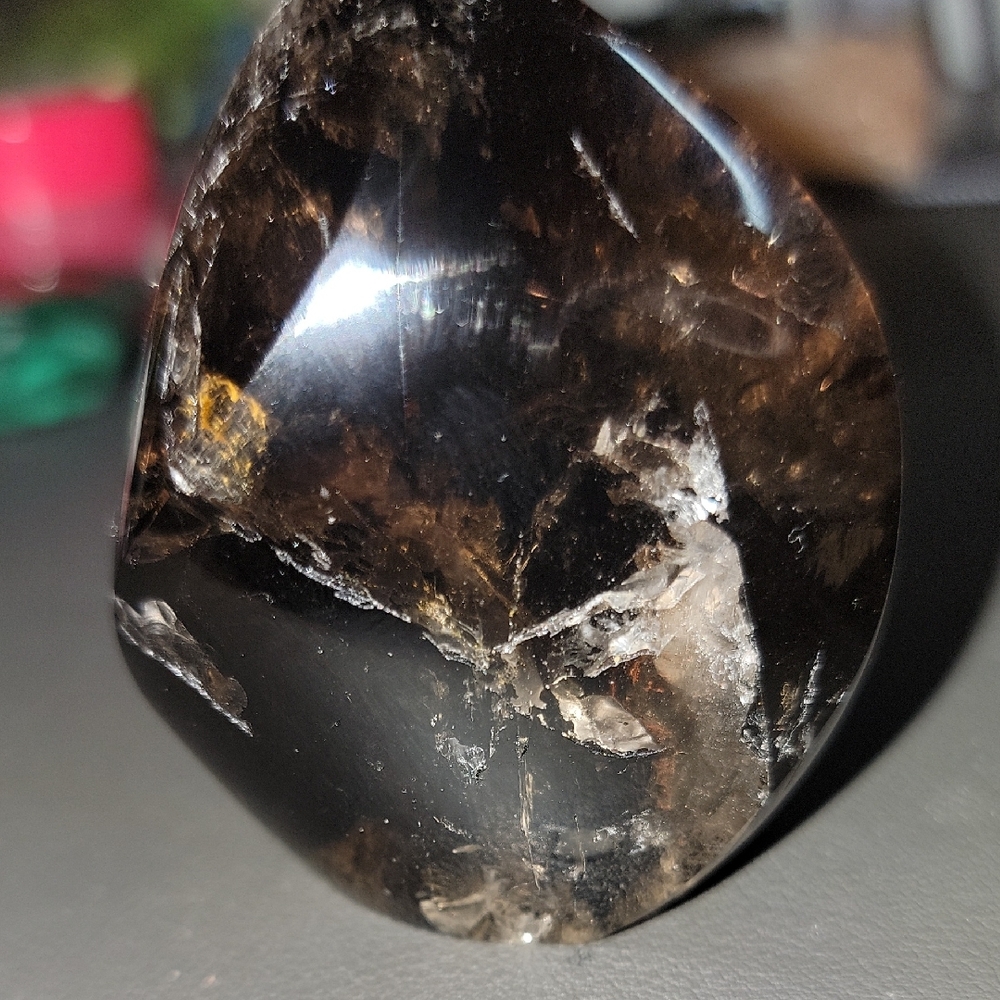 Smoky Quartz Crystal Point - Picture 7 of 9